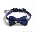 Eco Friendly Floral Luxury Pet Bow Tie Collar